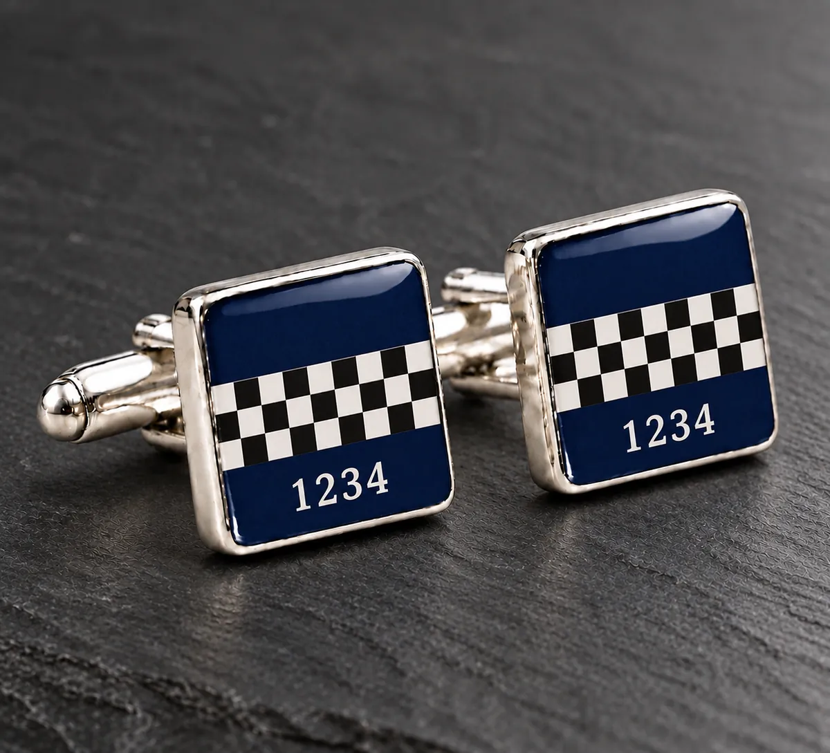 Firefighter Cufflinks for Recruits, Retirements and Whole Watches printed with a police fire forces design